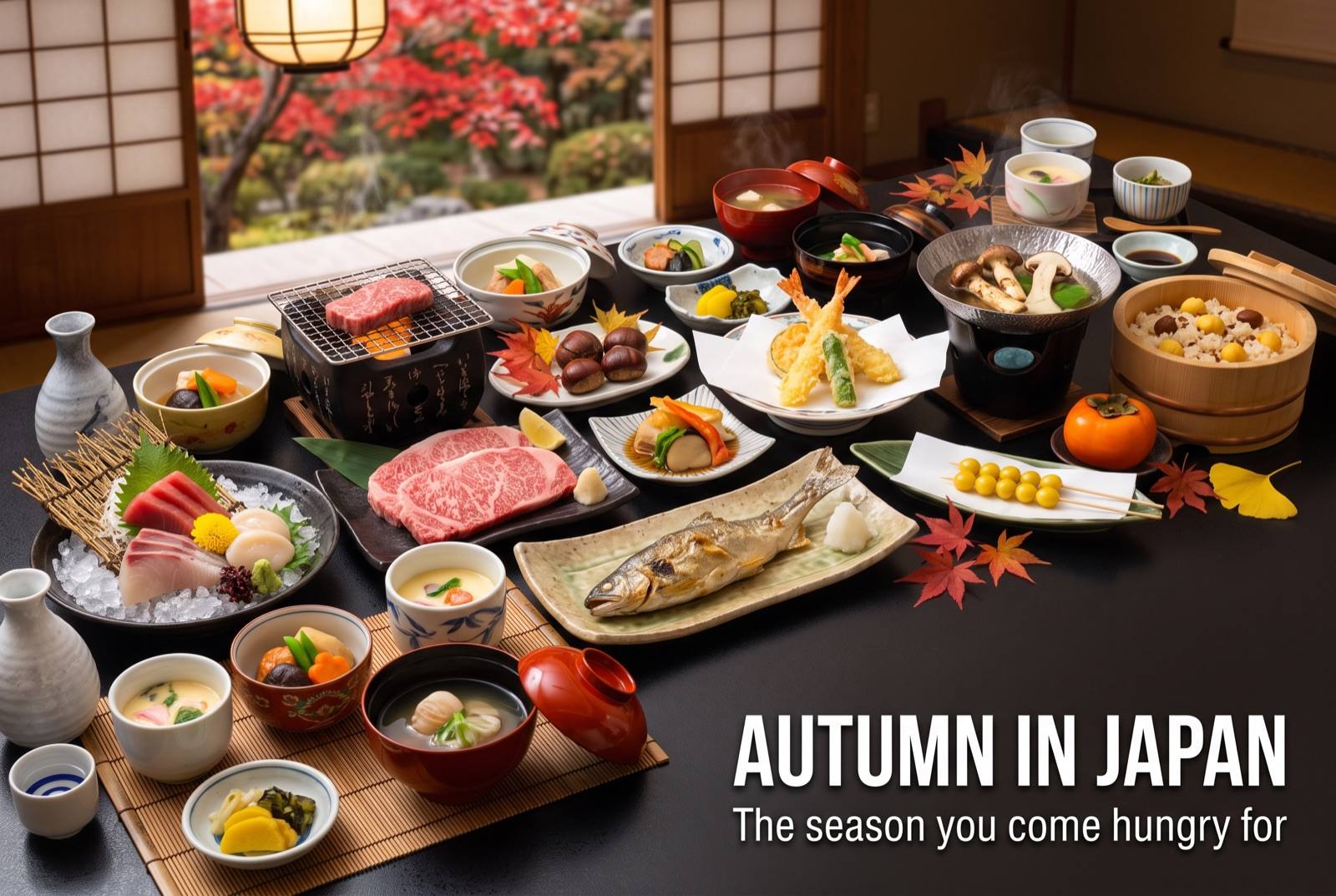 Autumn in Japan — seasonal artwork