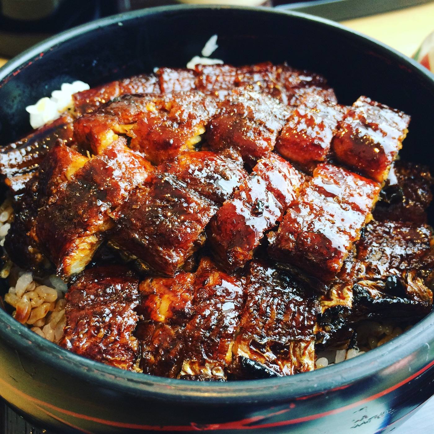 hitsumabushi, grilled eel over rice eaten three ways