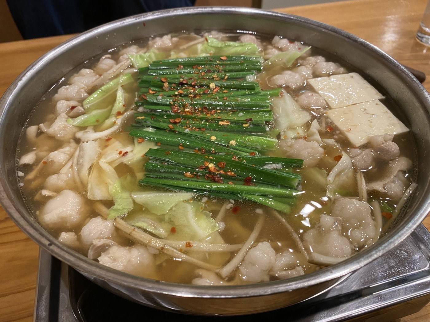 motsunabe, offal hotpot