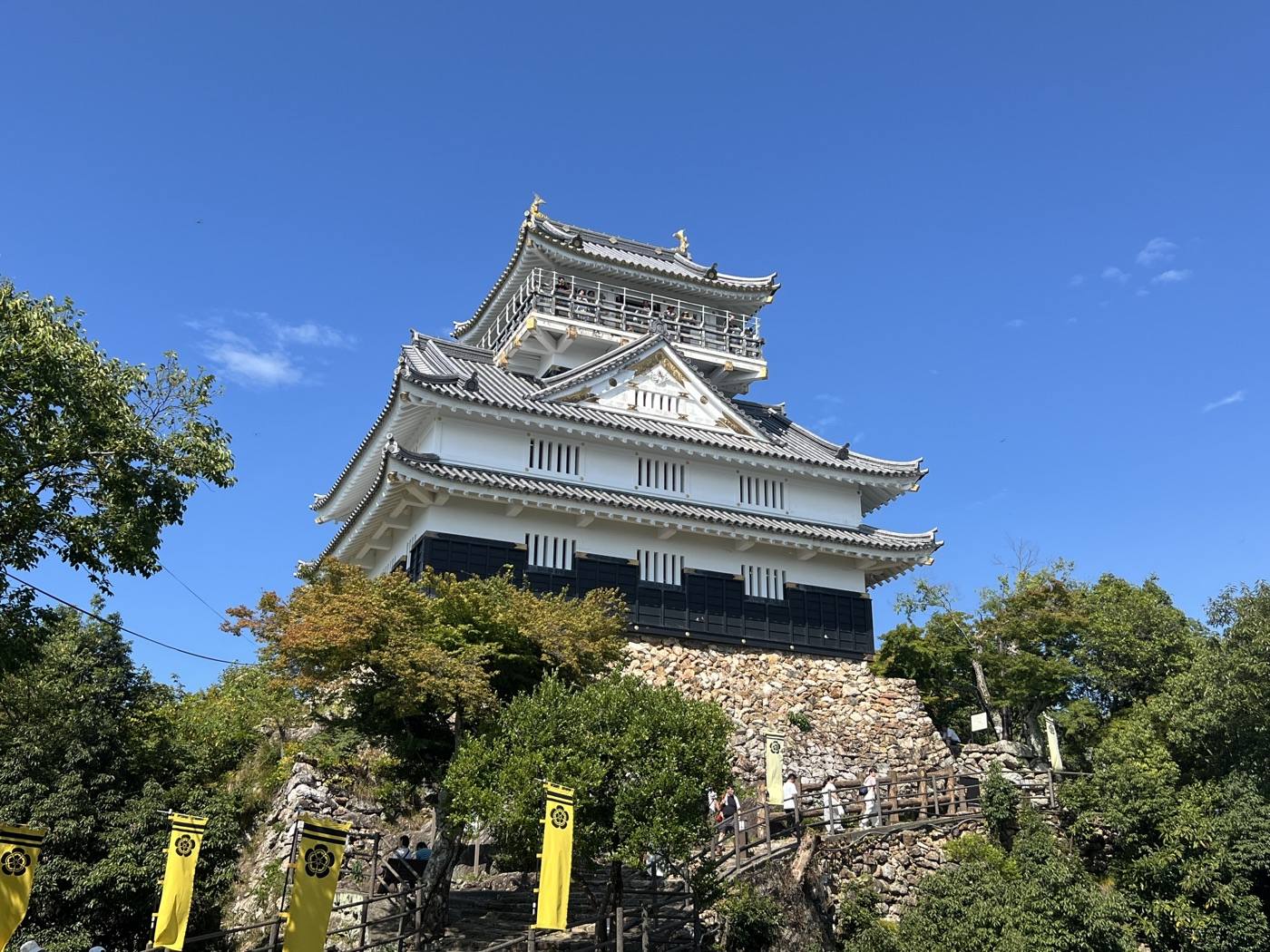 Gifu Castle on Mount Kinka