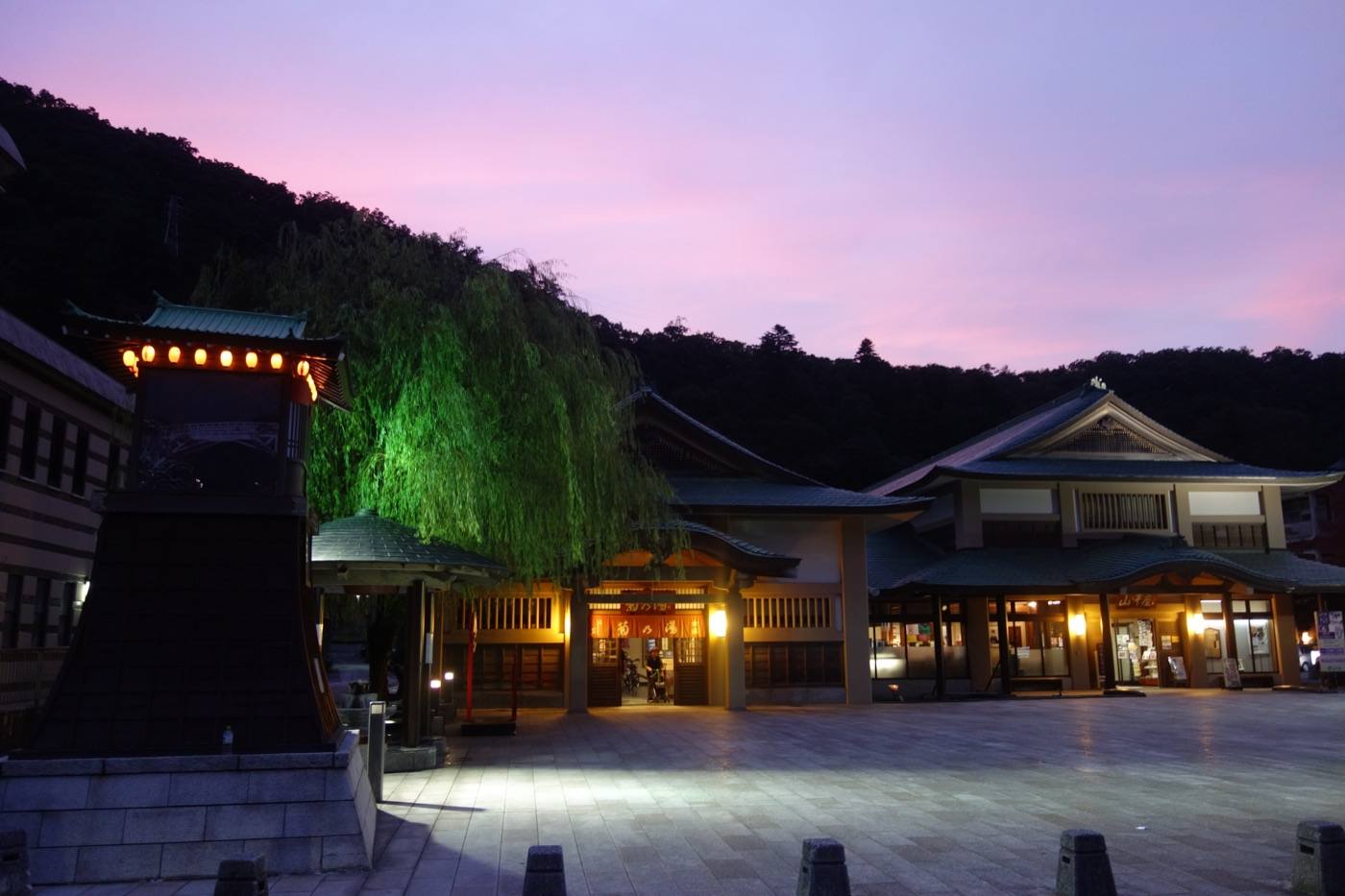 the Kaga hot spring villages