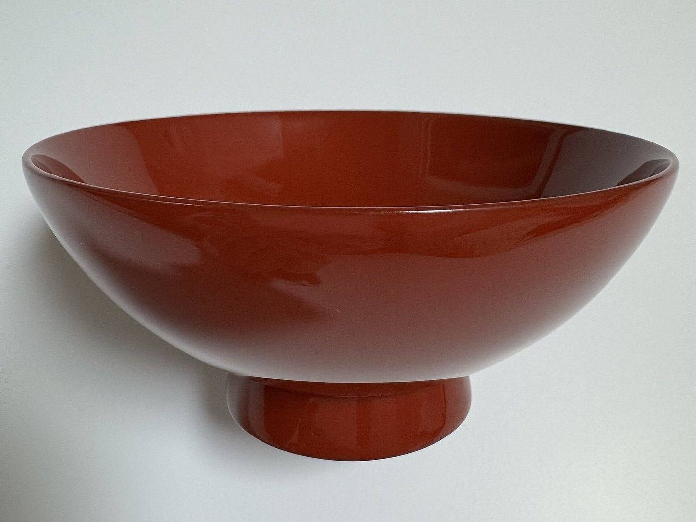 a Wajima lacquer bowl
