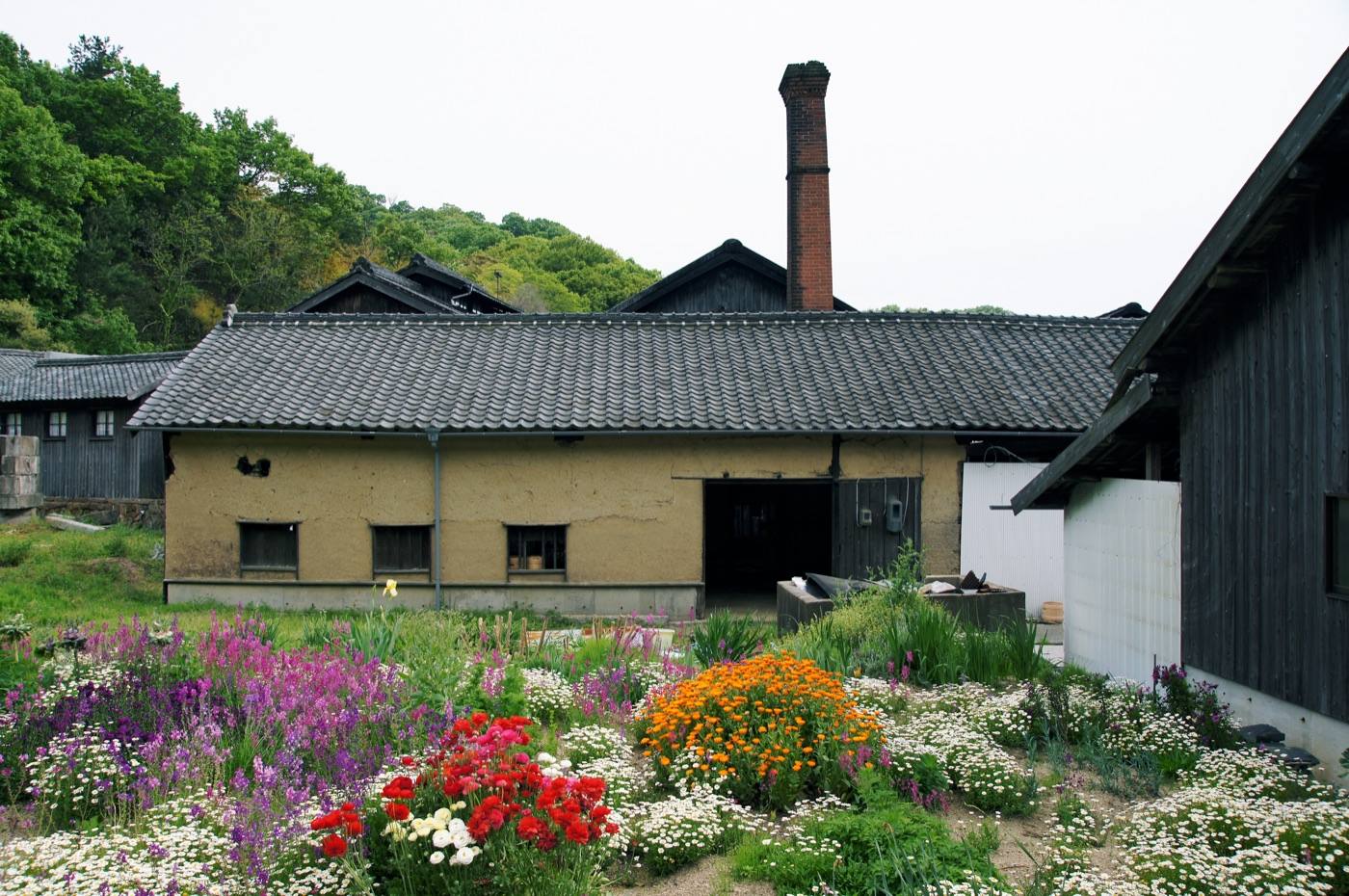 a soy sauce brewery on Shodoshima