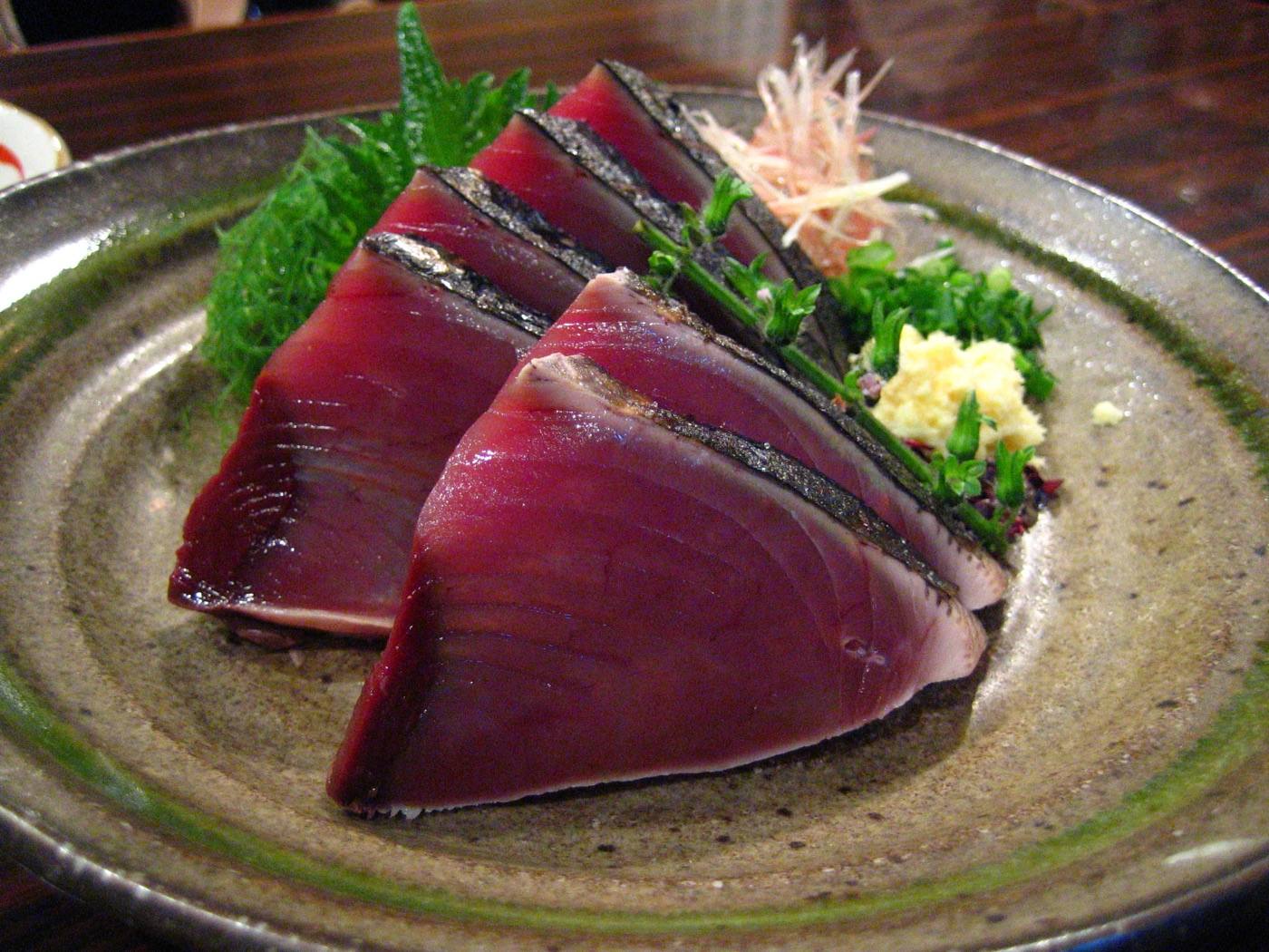 Kochi straw-seared bonito