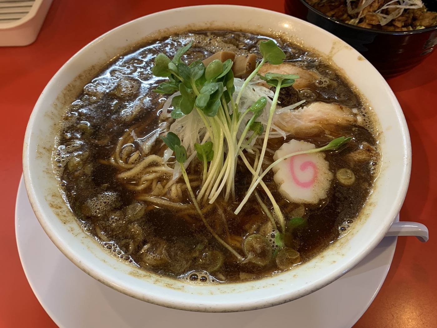 a bowl of ramen