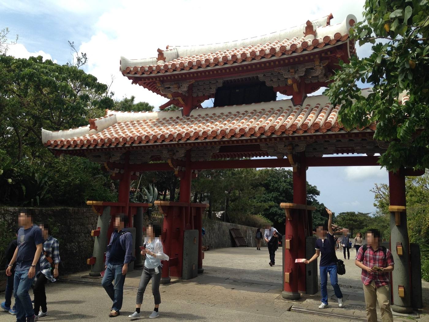 Shureimon gate at Shuri Castle