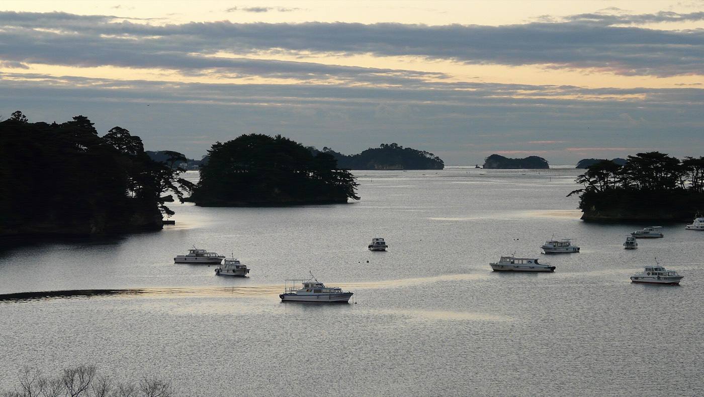the pine islands of Matsushima Bay
