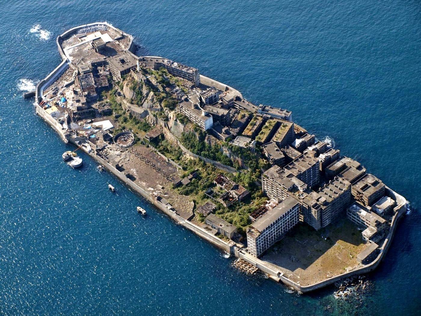 Hashima, the island known as Gunkanjima