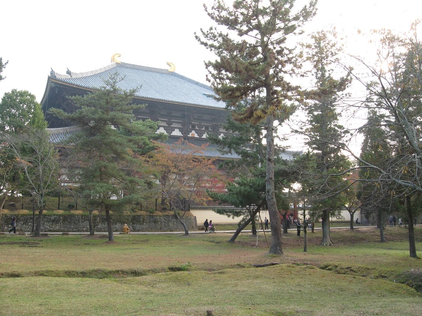 the Great Buddha Hall of Todaiji