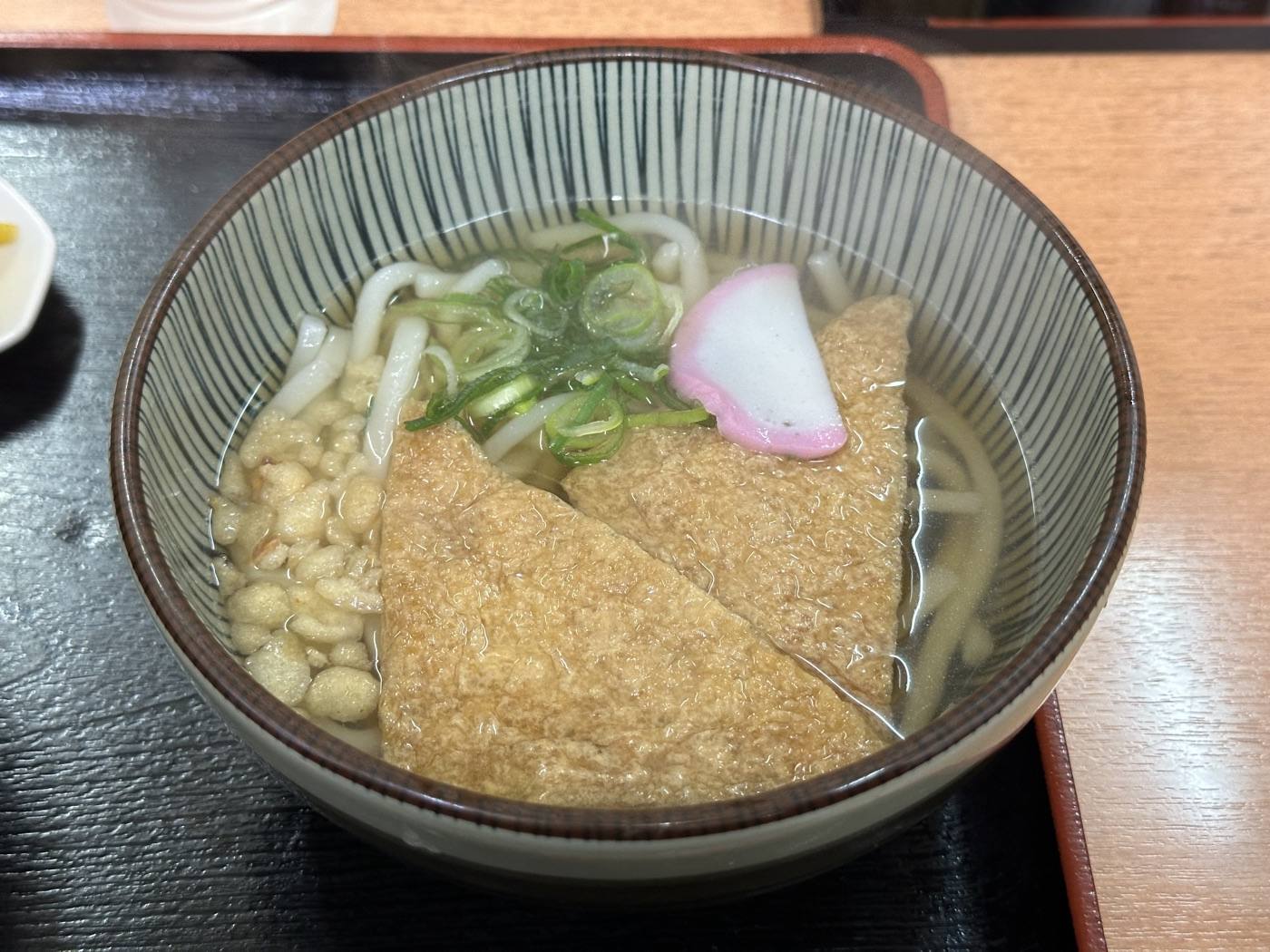 udon with fried tofu