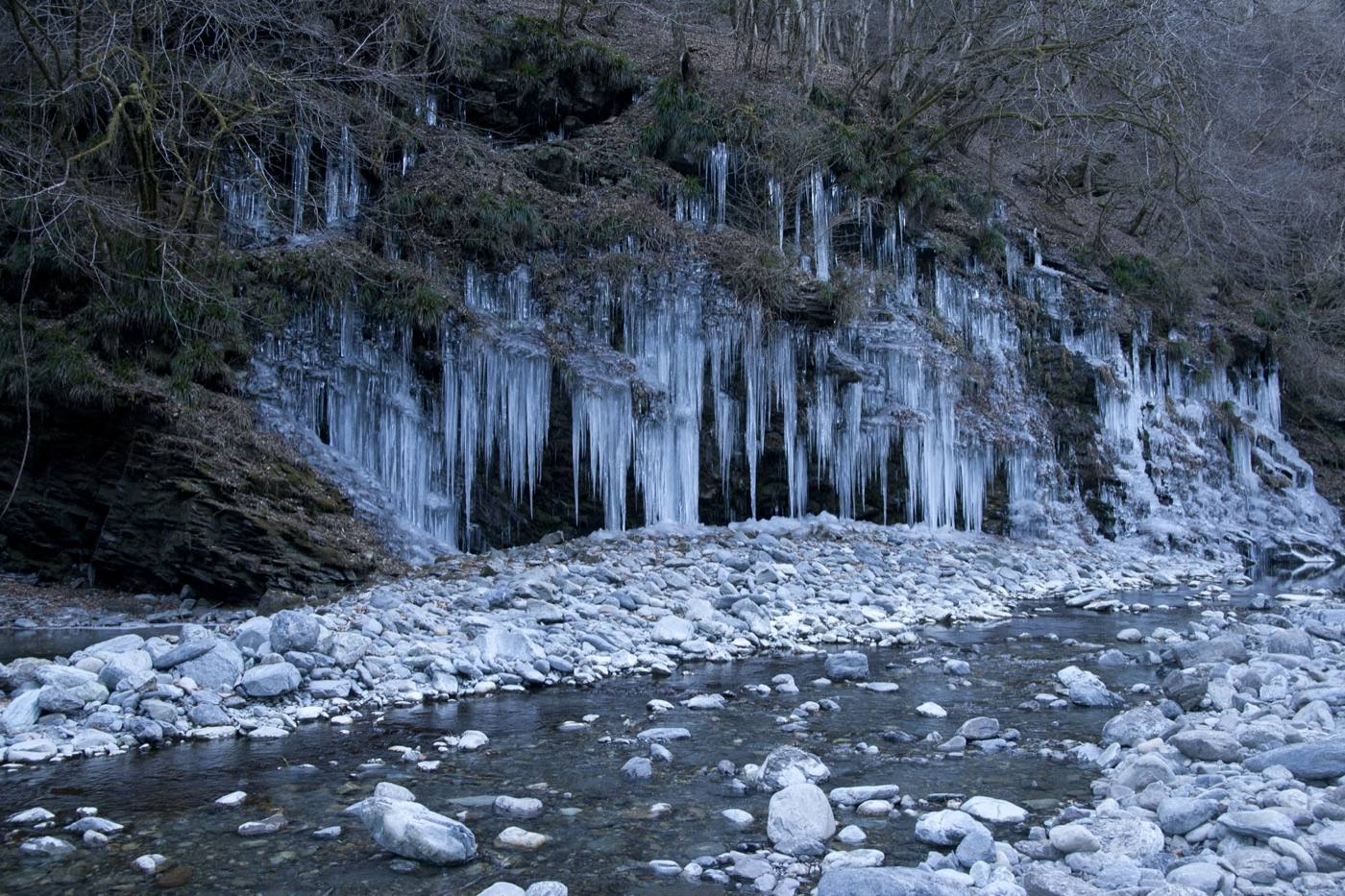 Misotsuchi icicles