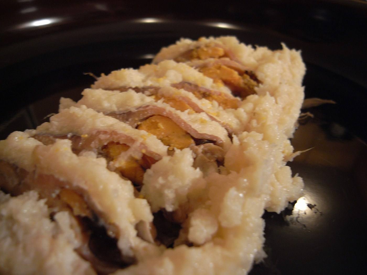 funazushi, fermented crucian carp sushi