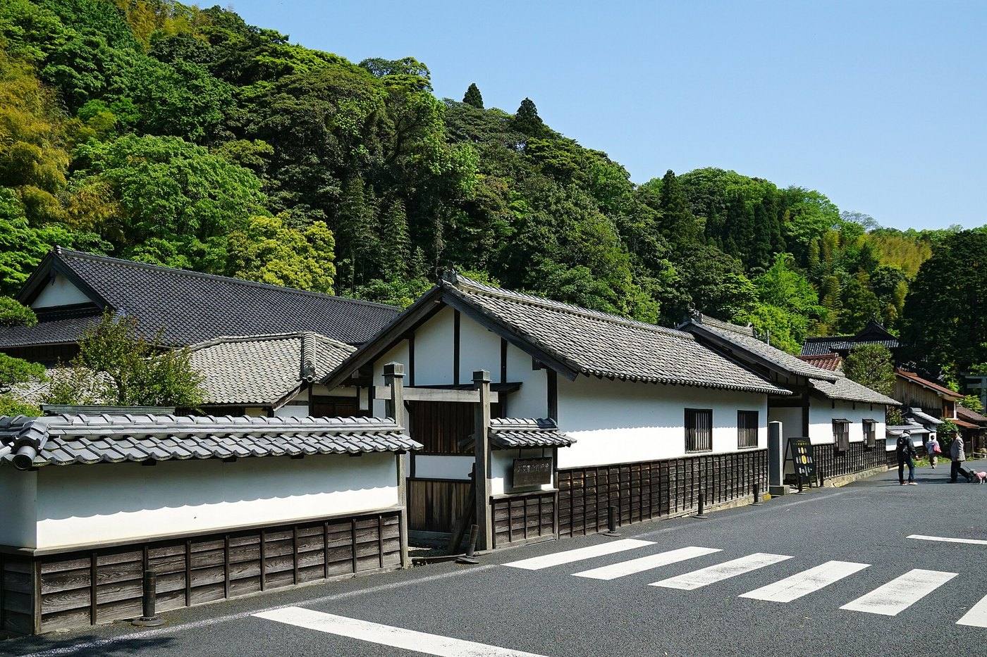 the old streets of the Iwami Ginzan mining town