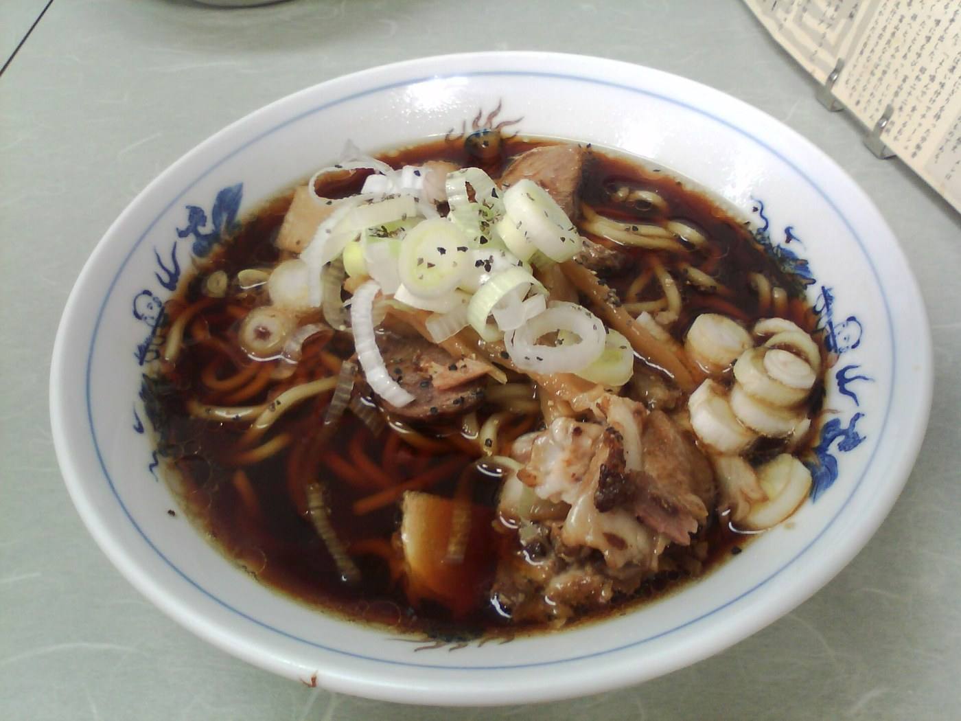 Toyama black soy ramen