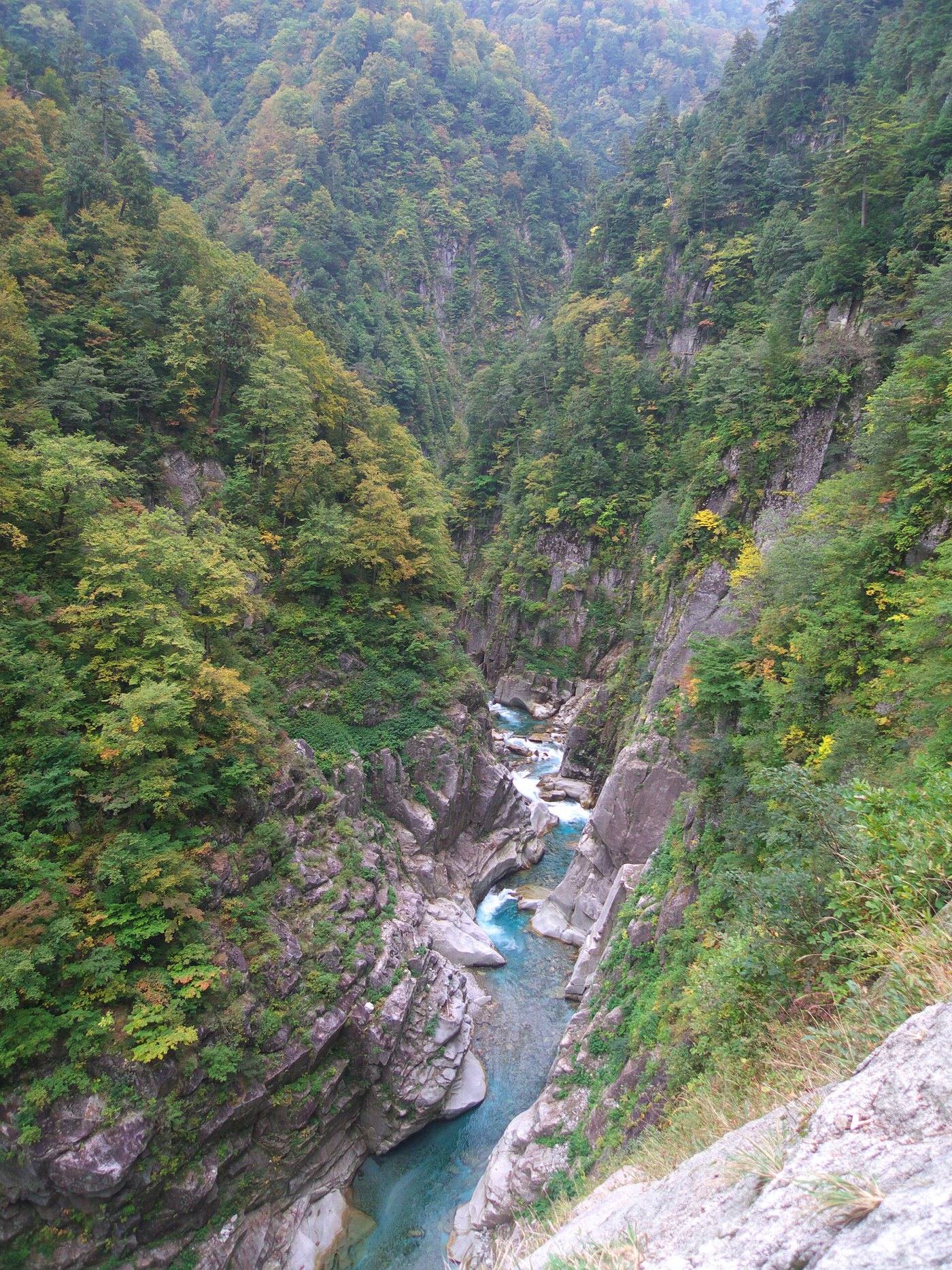the Kurobe gorge railway
