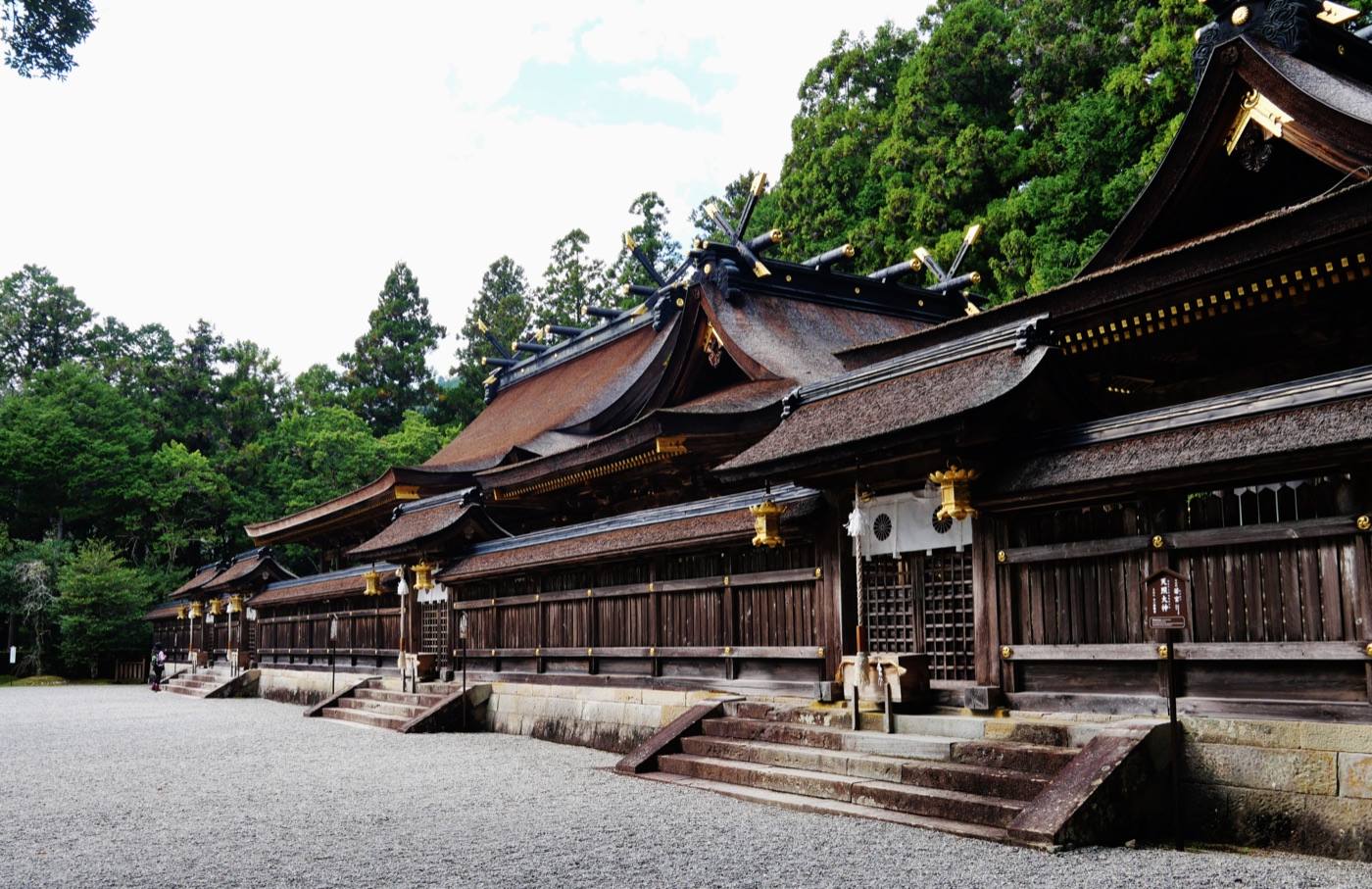 the great torii of Oyunohara at Kumano Hongu