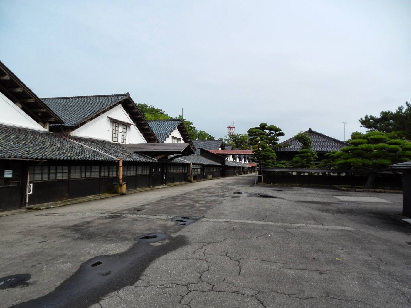 the Sankyo storehouses at Sakata